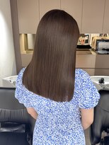 メゾンマイル 恵比寿(maison mile)&nbsp;大人ブラウンカラー/レイヤーカット/白髪ぼかし/恵比寿駅