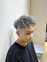 ルースト 京都河原町店(ROOST)&nbsp;ツイスト×ジェット×白メッシュ