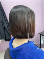 アヴァンス 難波店(AVANCE.)&nbsp;髪質改善ストレートで叶うまとまりボブ