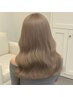 【人気No,3】似合わせカット＋ダブルカラー(ケアブリーチ)＋TR