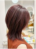 【Tierra美侑】イルミナカラーで高発色ピンクブラウン