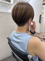 オウル(Owll)&nbsp;【Owll】石田学史白髪刈り上げマッシュショート20代30代40代