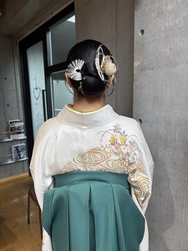 エディット トウキョウ(e.dit tokyo) 【e.dit tokyo macoto】卒業式ヘアセット着物アレンジ袴アレンジ