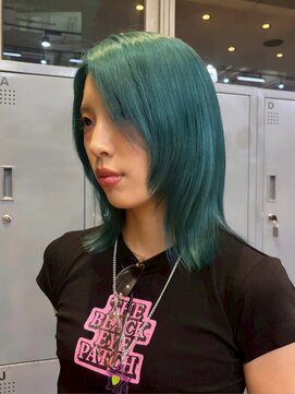 ゲーム 下北沢(GAME) ダブルカラー/大人レイヤー/ミルクティーベージュ/ウルフ/下北沢