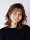 クラゲヘアー/小顔に見せるヘア/ココアベージュ/大宮