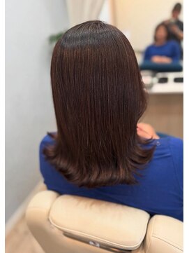 ヘアアトリエ ナイン(hair atelier nine) ヘッドスパ/チェリーレッド/ハイレイヤーウルフ/髪質改善/福島市