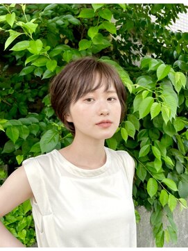 ジプソ(Gypso) ショートボブカット＊アッシュベージュ