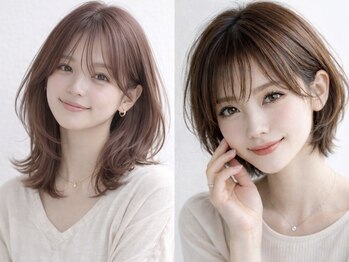 リリアーナ(LILIANA)の写真/顔周りは印象が決まるとても大事な場所です◎骨格に合わせて丁寧に綺麗に可愛い顔周りを提供いたします☆