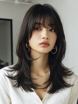ヴィッカエコル (vicca 'ekolu)&nbsp;【海外レイヤー】ミディアムレイヤー/髪質改善カラー/外はね小顔