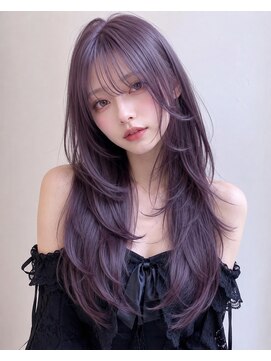 ベル 新宿(Belle) ラベンダーカラー/ピンクラベンダー/ハッシュカット/ハイトーン
