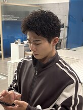 ラック(Luc) スパイキーパーマ 短髪パーマ