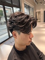 ブラッシュ バイ フォルテ 静岡 草薙店(Brush by FORTE)&nbsp;フェザーパーマ　ニュアンスパーマ　センターパート　静岡　草薙