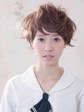 ブルー ヘアーメイク(Blue Hair Make) マッシュのパーマスタイル