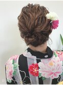 浴衣ヘアアレンジ