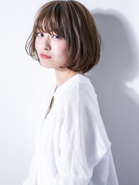 モッズヘア 上尾西口店(mod's hair) *mod's上尾*ダブルバングの重めワンカールマッシュ大人ボブｗ