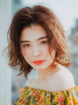 ヘアサロン レア 高崎(Lea) 大人ミディアムレイヤー