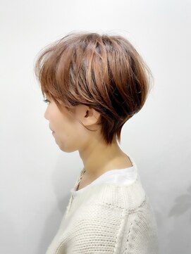 ラポール(Rappor) パールベージュ×カジュアルマッシュ◎20代30代40代50代60代