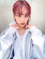 ロジッタ(ROJITHA)&nbsp;【ROJITHA原宿表参道】アレンジボブ×ピンクベージュ