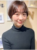 【morio池袋】綺麗で女性らしいおしゃれショート♪