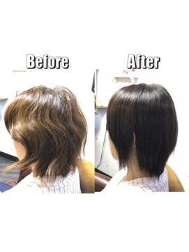 カミケン 方木田店(kamiken.) さら艶＊大人の美髪ミディアム【カミケン方木田店】