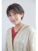 20代30代40代『ふんわり丸みショート』Ash清瀬店