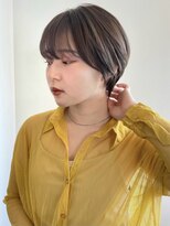 シータ(sheta)&nbsp;【表参道sheta/中澤】マッシュショートカーキグレージュボブ