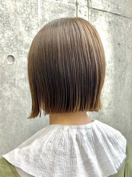 ユアーズ ヘア 恵比寿本店(youres hair) パッツンミニボブ