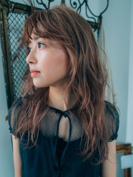 美容室チック 大島店(chic) フェザーバングレイヤーロング［大島/大島駅］