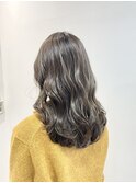 《TARO》イメチェンくすみカラーベージュカラーパールグレー