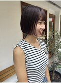 切りっぱなしボブ