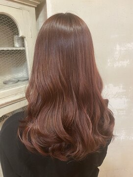 エイミーバイアフロート(amie  by afloat) ピンクベージュカラー