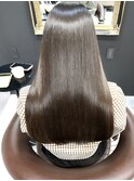縮毛矯正×メンテナンスカット×カラー×マイフォースTR