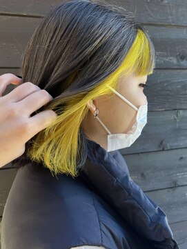 ルシードスタイルソレイユ(LUCIDO STYLE SOLEIL) 【ハイトーンカラー】【推しカラー】【インナーイエロー】