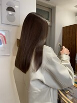 エクリボンヌ(equri bonne)&nbsp;水素カラー×サラツヤロング