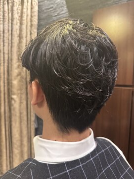 プレミアムバーバー 新宿店(PREMIUM BARBER produce by HIRO GINZA) シックな男ヘア