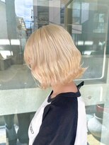 ヲタク(wotaku.)&nbsp;ブロンドカラー抜きっぱなしブロンドハイトーントリプルカラー