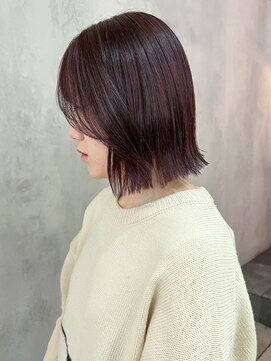 アイティー バイ アルバム 浦和店(IT by ALBUM) くびレイヤーカーキベージュニュアンスカラー_ba498161