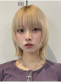 30代40代大人女性/前髪ありショートボブ/ショートヘア/髪質改善