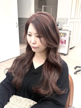 アルクバイネオリーブ 荻窪店(arc by neolive) ブリーチなしダブルカラーピンクブラウン