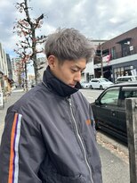 チャプター 問屋町(chapter)&nbsp;スパイキーショートホワイトグレージュケアブリーチダブルカラー