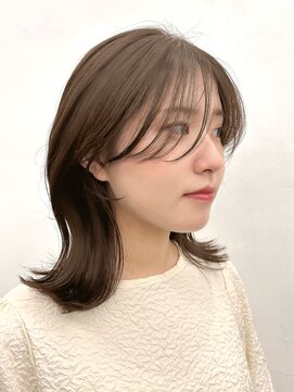 フィー 北千住店(fee) [柴尾style]小顔/骨格/黒髪/クラゲヘア/ミディアム