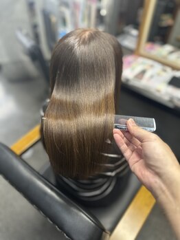 ラズリフロムビザル(Lazuli from BIZARU)の写真/髪質改善トリートメントでダメージを解消！髪の内部から表面までしっかり補修してうるツヤ美ヘアに♪