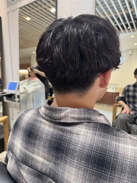 ナンバースリー 溝の口店(Number Three) メンズ緩めパーマ【N°3溝の口】