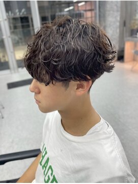 デュー 栄(DEW) 【DEW】波巻きツイストスパイラルパーマ/マッシュ/スパイラル