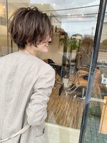 グリーンミドル(GREEN middle) お洒落トレンドハンサムショート【GREEN middlle】 丸岡奈央