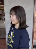 切っぱなし/グレージュ