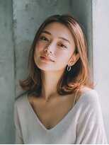 ロッソ ヘアアンドスパ 谷塚店(Rosso Hair&SPA)&nbsp;ミディアムレイヤー