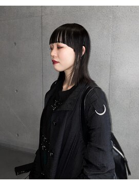 ヴァーディ オモテサンドウ(Vardy omotesando) bob/ボブ ロブ 黒髪