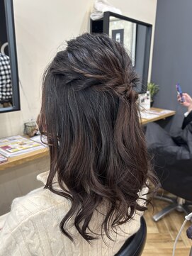 【ヘアセット】暗めカラー/グランマッシュ/中島