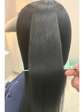 髪質改善ストレート